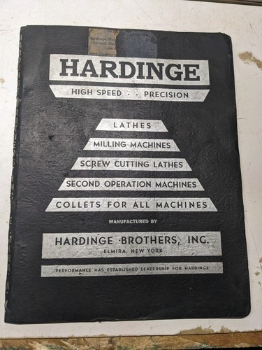 Hardinge operator service - hardinge,
